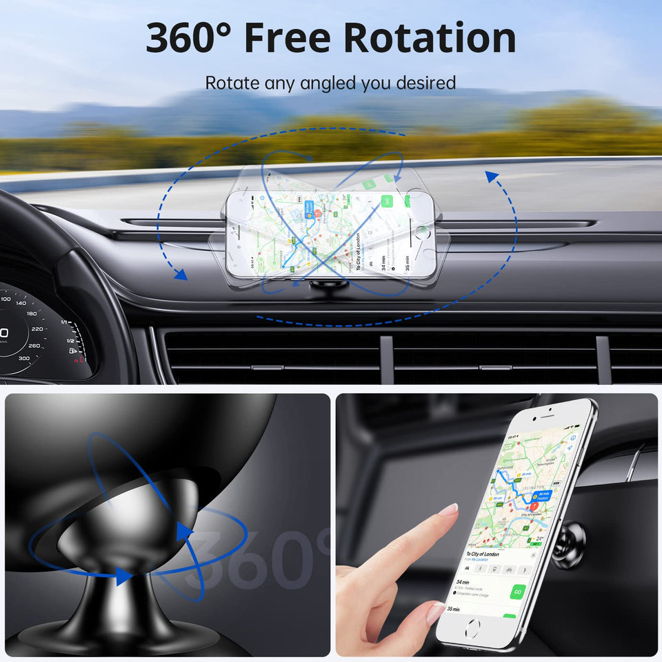 Syncwire Magnetic Car Phone Holder for Dashboard Cell Phone Car Kits